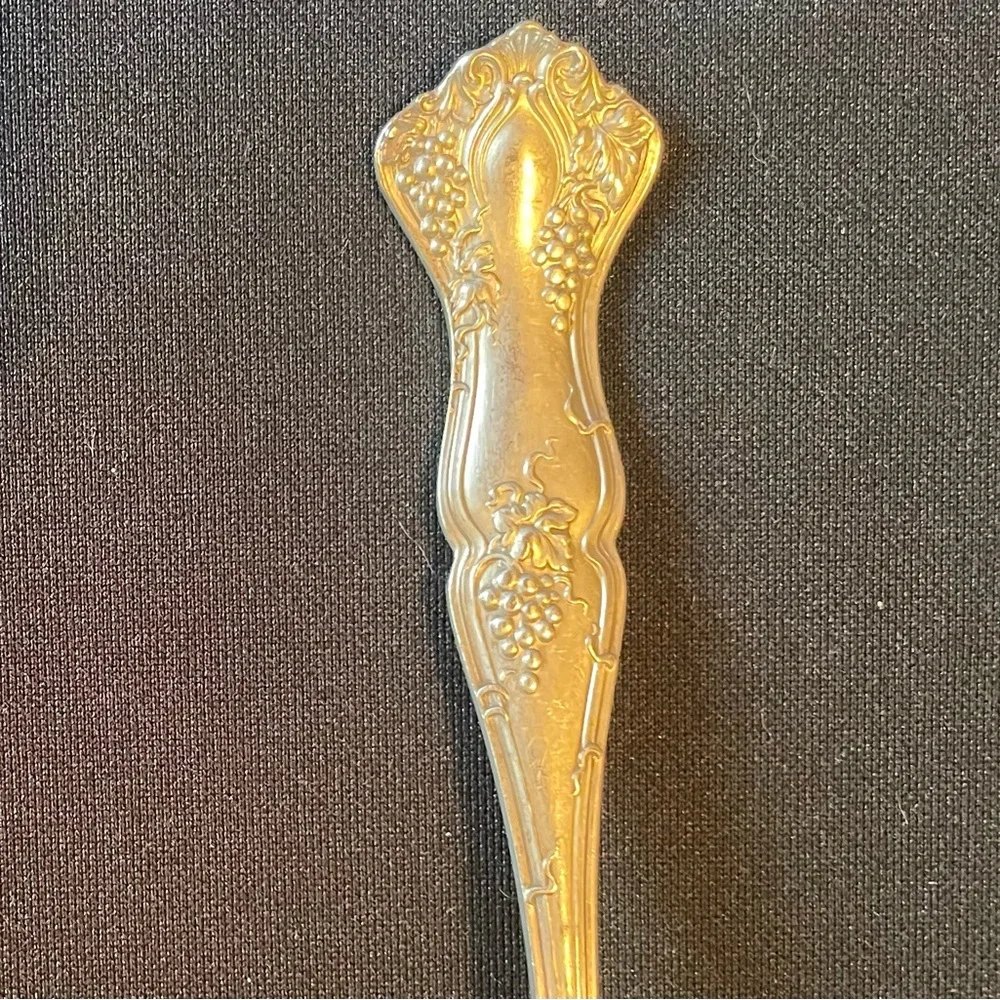 Vintage Grape Serving Spoon
